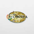 Циферблат для годинника Orient 3 Stars бірюзовий CO-006 - 2